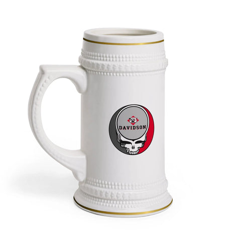 Davidson College Grateful Dead Stealie Beer Stein Mug - StealieShop